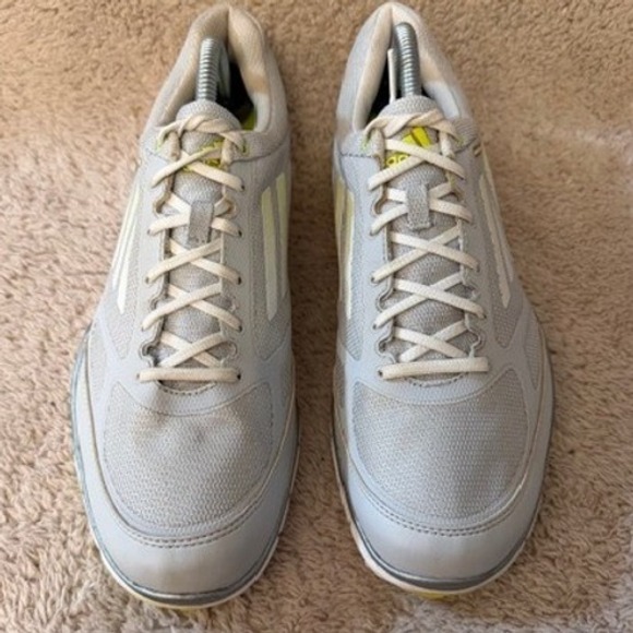 Adidas Adizero Sport II Womens Golf Shoes Grey Yellow Spikeless Q46777 Size 10 - Picture 3 of 9